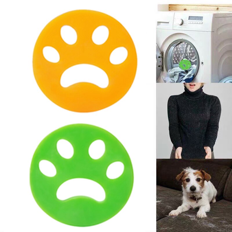 Brosse en Silicone réutilisable pour enlever les poils, tampon autocollant en fourrure de chien, Machine à laver, accessoires pour animaux domestiques, outil de nettoyage de vêtements