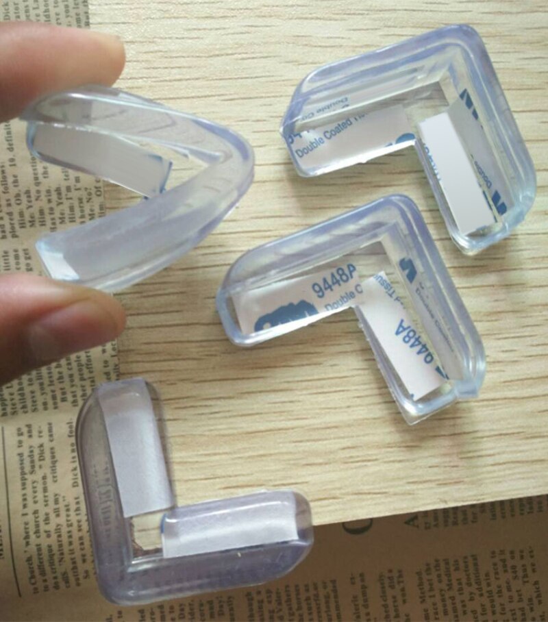 1/4/10Pcs Kind Baby Veiligheid Siliconen Protector De Hoek Edge Protection Cover Kinderen Anticollision Edge & guards