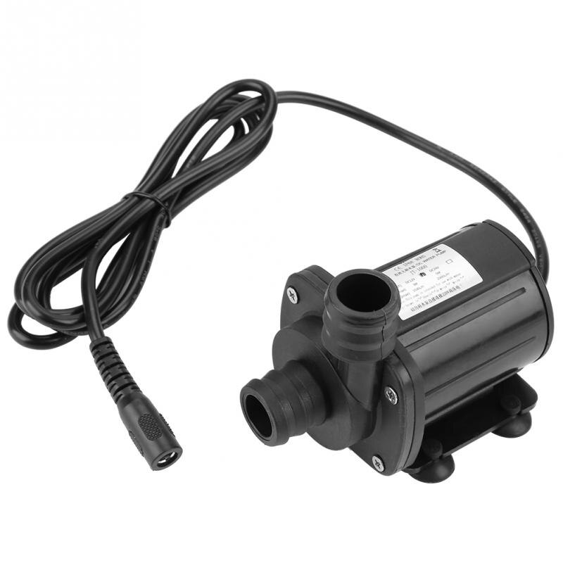 24V Mini DC Brushless Submersible Water Pump JT-1000A-24 Flow 2000L/H 5m Hydraulic Head DC Water Pump -40-100C