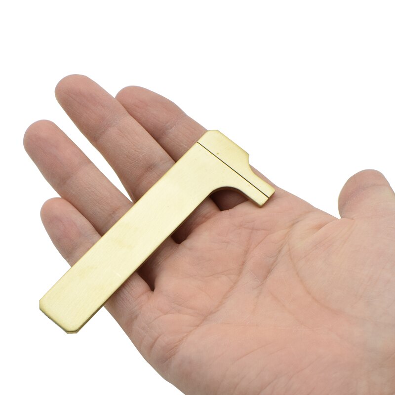 Mini Small Metal Solid Brass Vernier Caliper Ruler Sliding Gauge 8cm 3.15Inch Measuring Tools School Supplies Stationery
