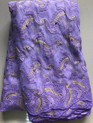 Nigerian Laces Fabrics Tulle African Laces Fabric Wedding African French Net Lace YLL5095 fucshia: AS PIC 6