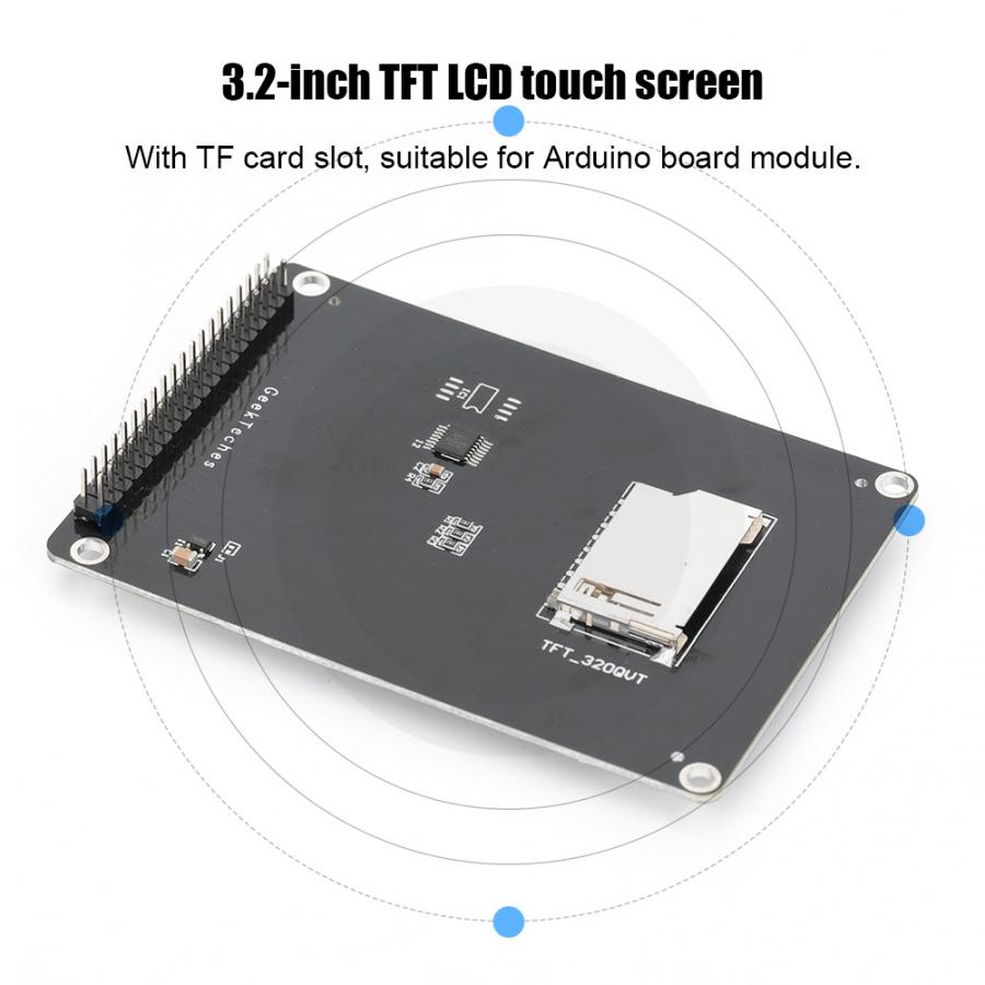 3.2 Inch 320*240 TFT LCD Touch Screen met TF Card Slot voor Arduino Mega 2560 R3 Touch Screen module