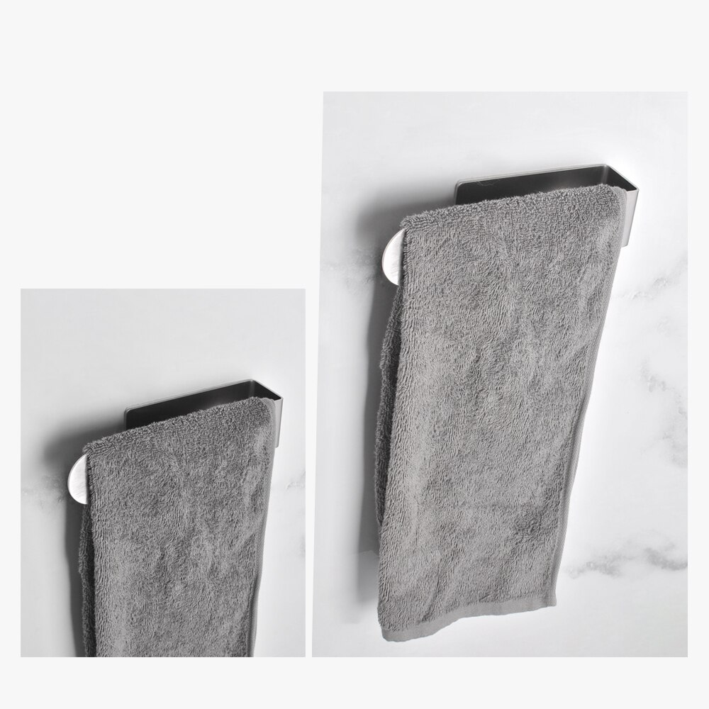 Handdoekhouder voor aan de muur, handdoekhouder voor in de badkamer, handdoekhouder voor in de badkamer, handdoekrek voor in de keuken, geen boren nodig voor thuis