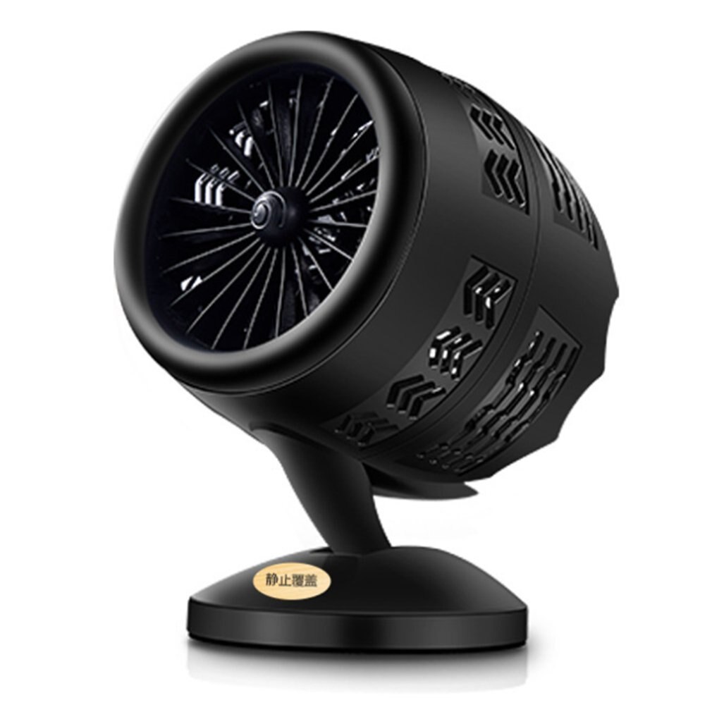 Mini Electric Air Heater Fan Blower Portable Personal Space Winter Warmer Machine Desktop Heating Stove Radiator: Black