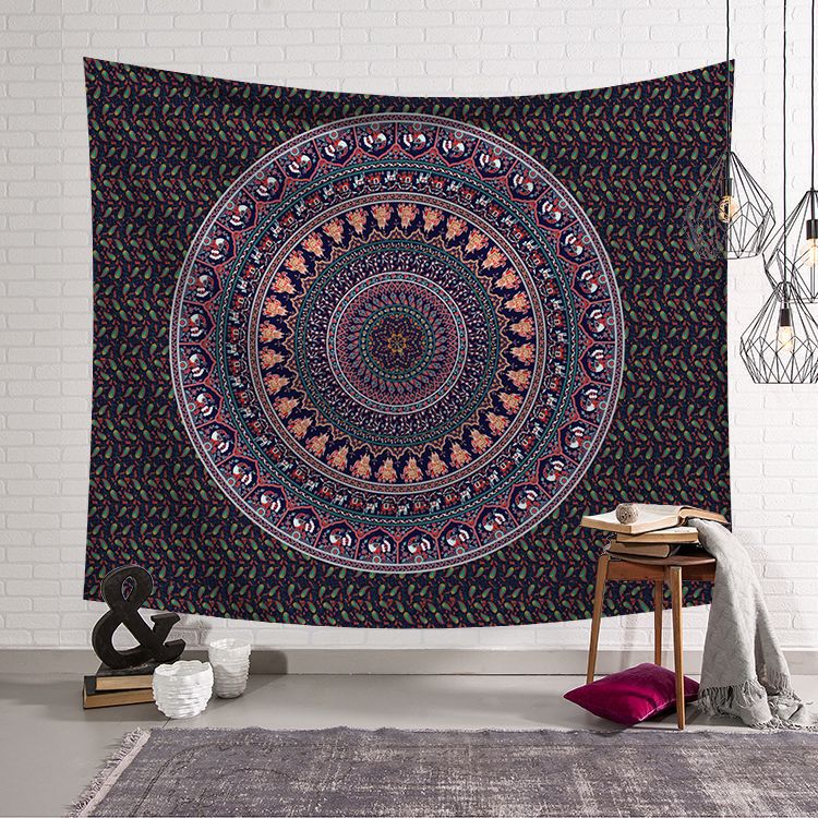 Chakra Bohemian Tapijt Muur Opknoping Wandtapijten Deken Decoratie Voor Thuis Muur Stof