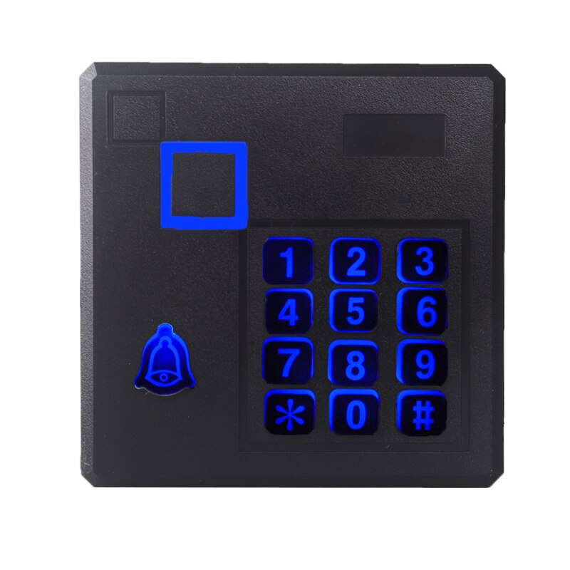 Ip65 vandtætte smart rfid-kortlæser selvstændig adgang 10000 brugere stor kapacitet nærhedstastatur adgangskontrol udendørs brug: Kun maskinen