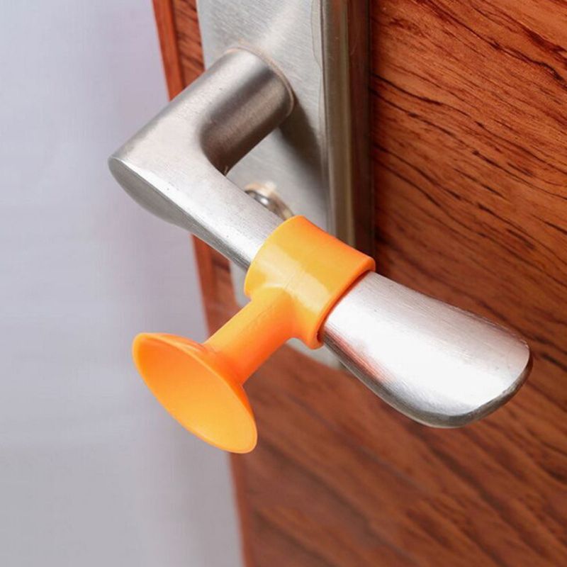 Pomo de silicona para puerta, tope Protector para parachoques de pared, tope Protector anticolisión para puertas