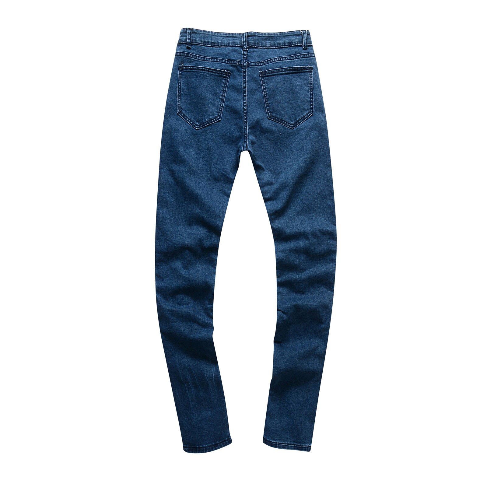 3 stili uomo Jeans elasticizzati strappati strappati Skinny con stampa ricamata Jeans strappati strappati Slim Fit Denim graffiato Jean di alta qualità