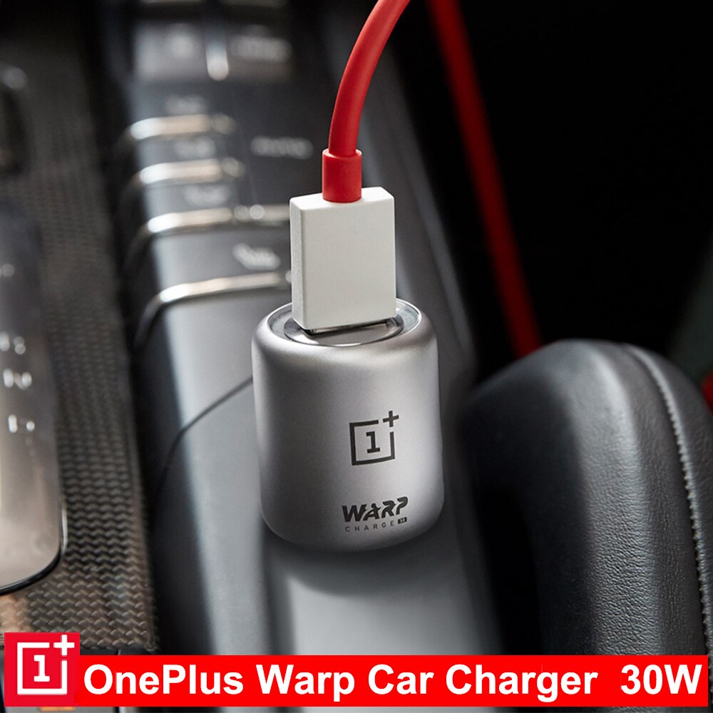 Original Oneplus 30W Warp Charge Car Charger Output 5V6A Max For Oneplus 7 Pro Normal QC For Oneplus 3/3T/5/5T/6/6T/7/Pro/8/8T..