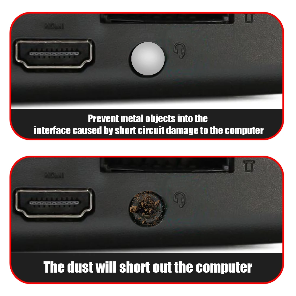 Silicone 3.5mm Earphone Hole Anti Dust Plug for Mobile Phone Tablet Laptop Computer MP3 Headphone Jack Protector Cap Universal