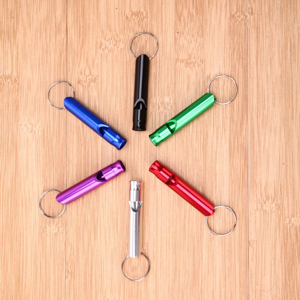 1pcs Portable Pet Dog Training Whistle Aluminum Puppy Stop Barking Sound Flute Pet Dog Toy Adjustable Whistle Sound