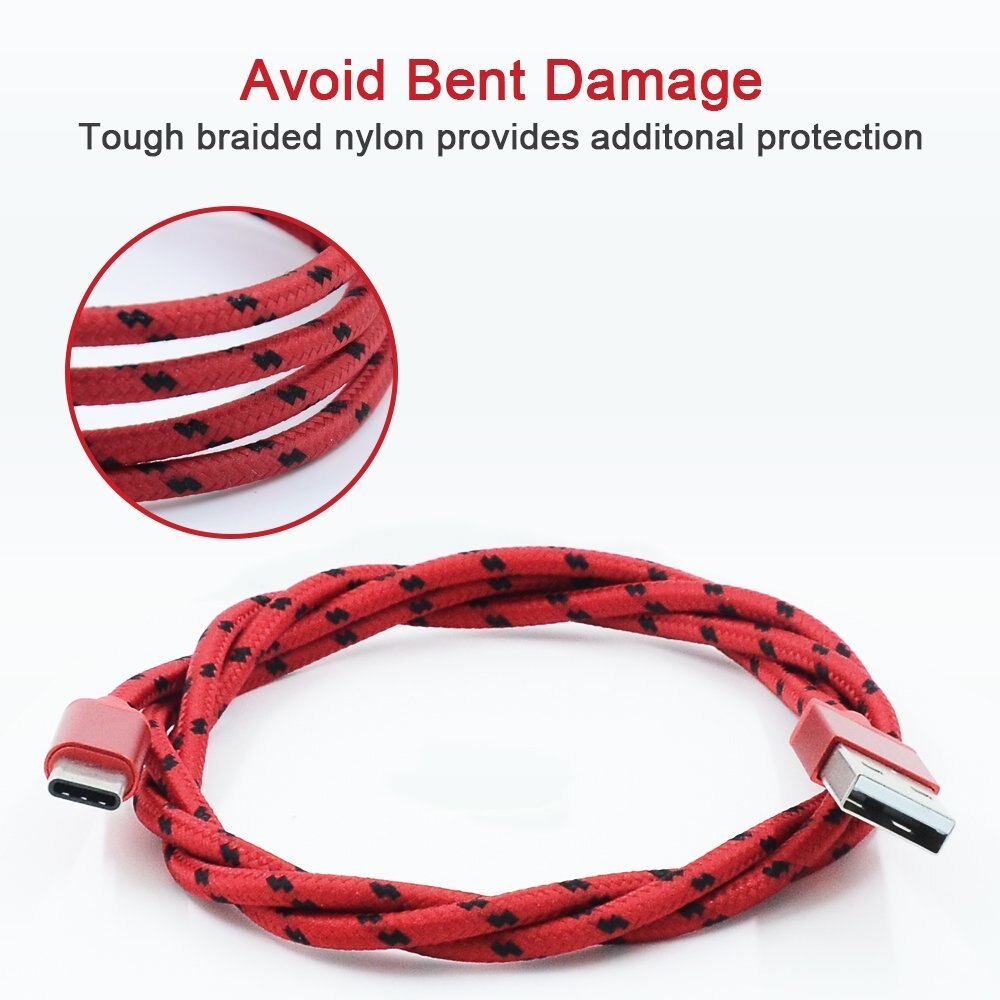 1M 2M 3M Type c USB Charger Charge for huawei p20 lite p10 honor 9 10 moto g5s plus z2 play nexus 6p LG V30 G6 Samsung s8 plus