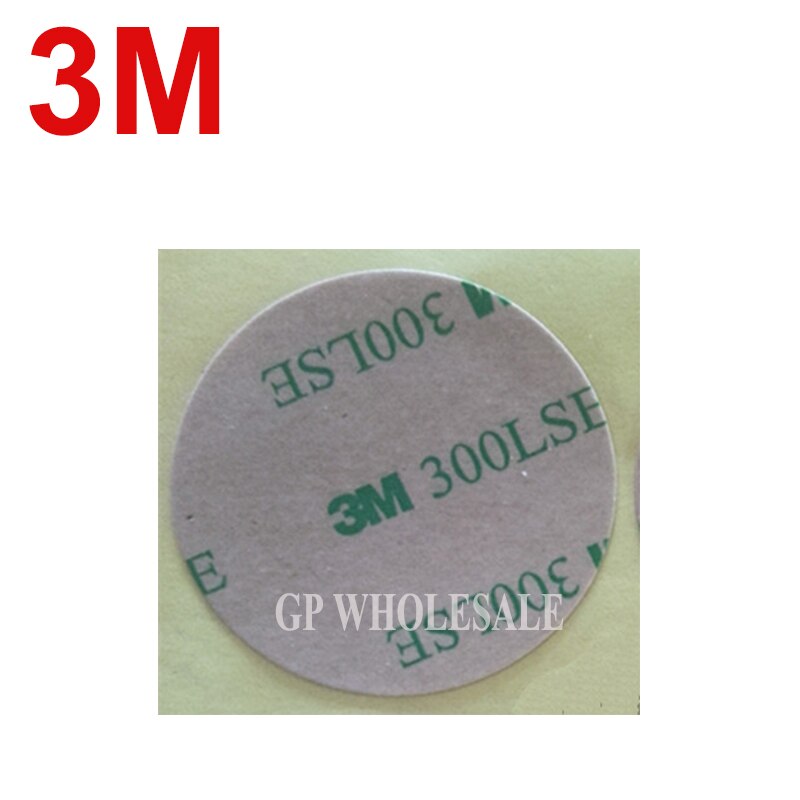 Diameter 38.4 Mm Cirkel 3M 300LSE 9495LE Dubbelzijdige Tape Ronde, Clear, 0.17 Mm Dik, 50 Stks/partij