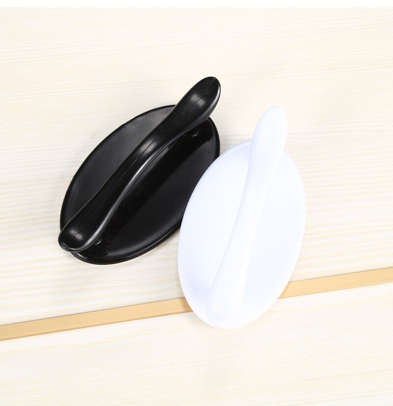 Simple small handle punch-free self-adhesive cabinet wardrobe door drawer handle glass door handle paste handle