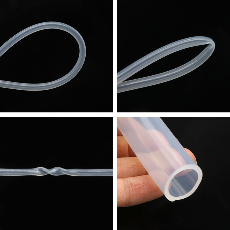 1M Lebensmittel Klasse Silikon Gummi Schlauch transparent flexibel Silikon Rohr Durchmesser 10mm 11mm 12mm 14mm 16mm 18mm 20mm 30mm 50mm Rohr