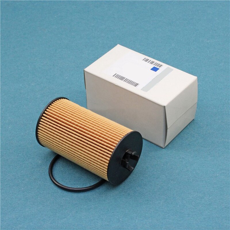 Elemento de filtro de aceite para coche, compatible con Chevrolet Cruze, Malibu, Epica, Aveo, Buick, Regal, 1 Uds.