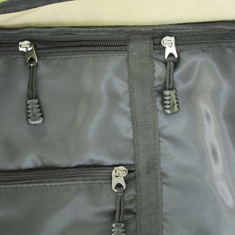 Abgz-multifunktionel udendørs rygsæk vandtæt fiskegrej taske agnboks skulderrem lomme fiskegrej tilbehør