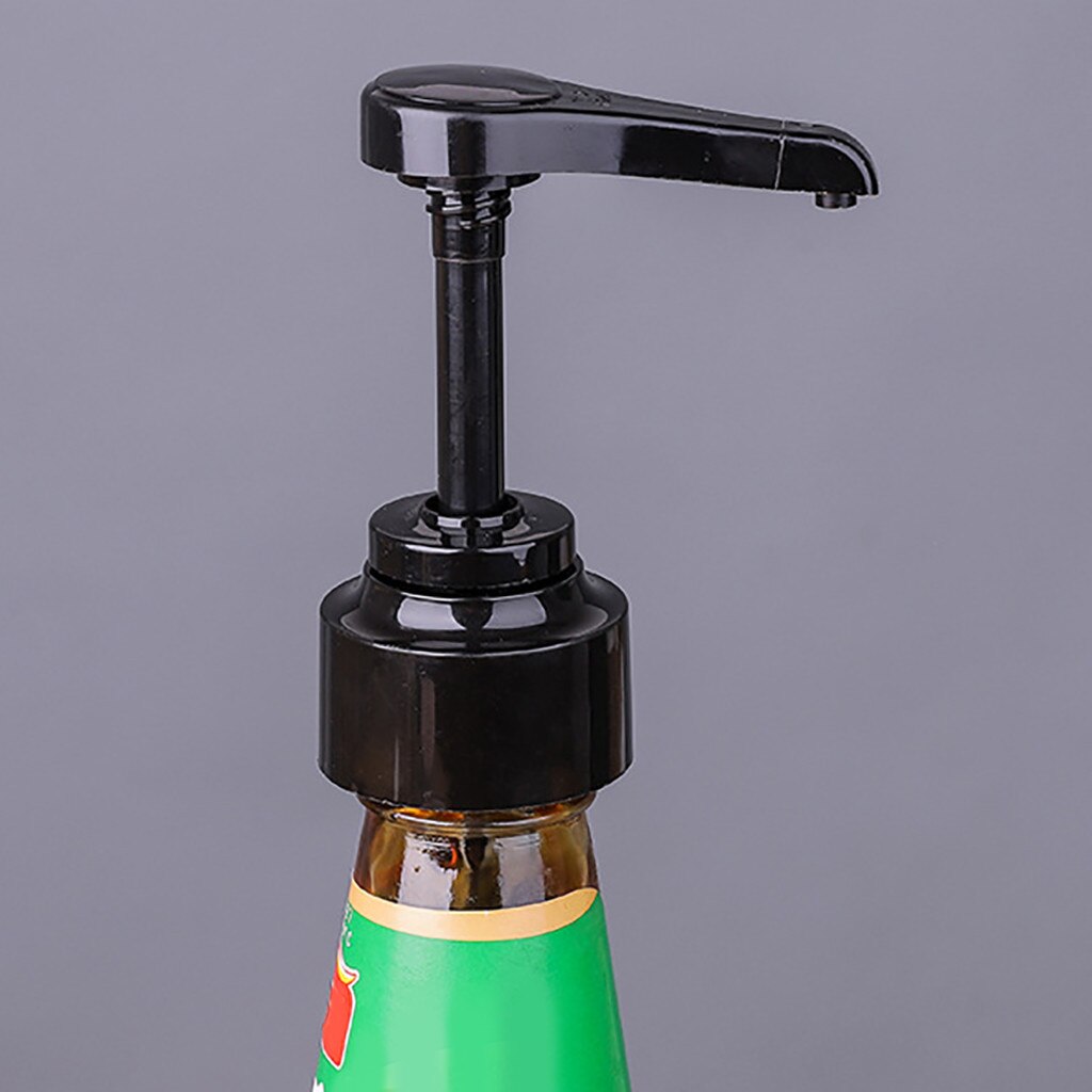 Buse de bouteille de sirop, pulvérisateur d'huile à pression, pompe ménagère, bouchons de bouteille de type poussoir, distributeur de liqueur et d'alcool, bouchon, ustensiles de bar