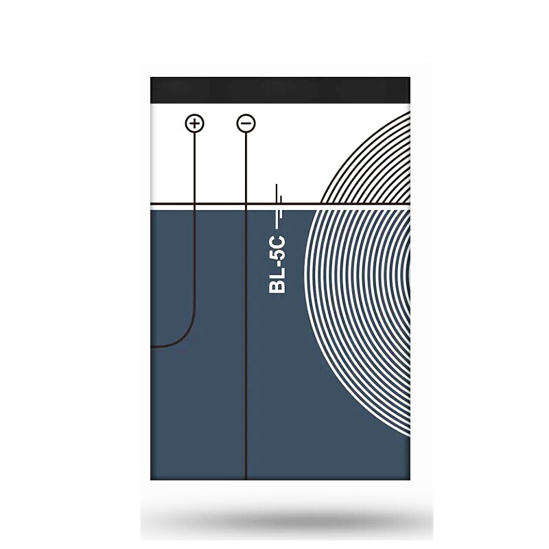 Bl 5c bl5c 1200 mah udskiftning lithium batteri langvarig bl -5c li-ion batterier til nokia 6680 6681 6682 6820 6822 7600 7610: Default Title