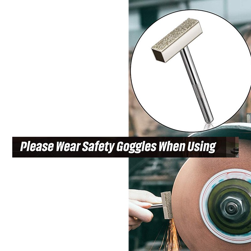 3 szt. Diamentowa tarcza szlifierska koło kamień kredens narzędzie opatrunek szlifierka stołowa robić szlifowania tarczy szlifierskiej