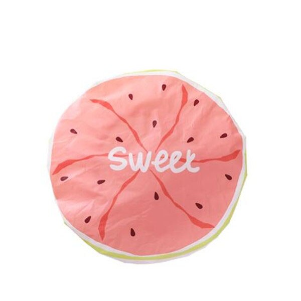 OYOURLIFE Bathroom Cartoon Waterproof Bath Cap Douche Cap Elastic Band Shower Hat For Women Hair Protective Cosmetic Cap: 5