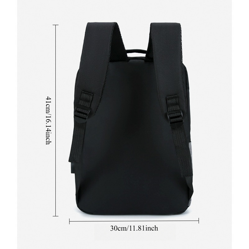 Rugzak met grote capaciteit Heren Commuter Business Travel Backpack Vrijetijdstas Tablettas met USB-oplaadpoort