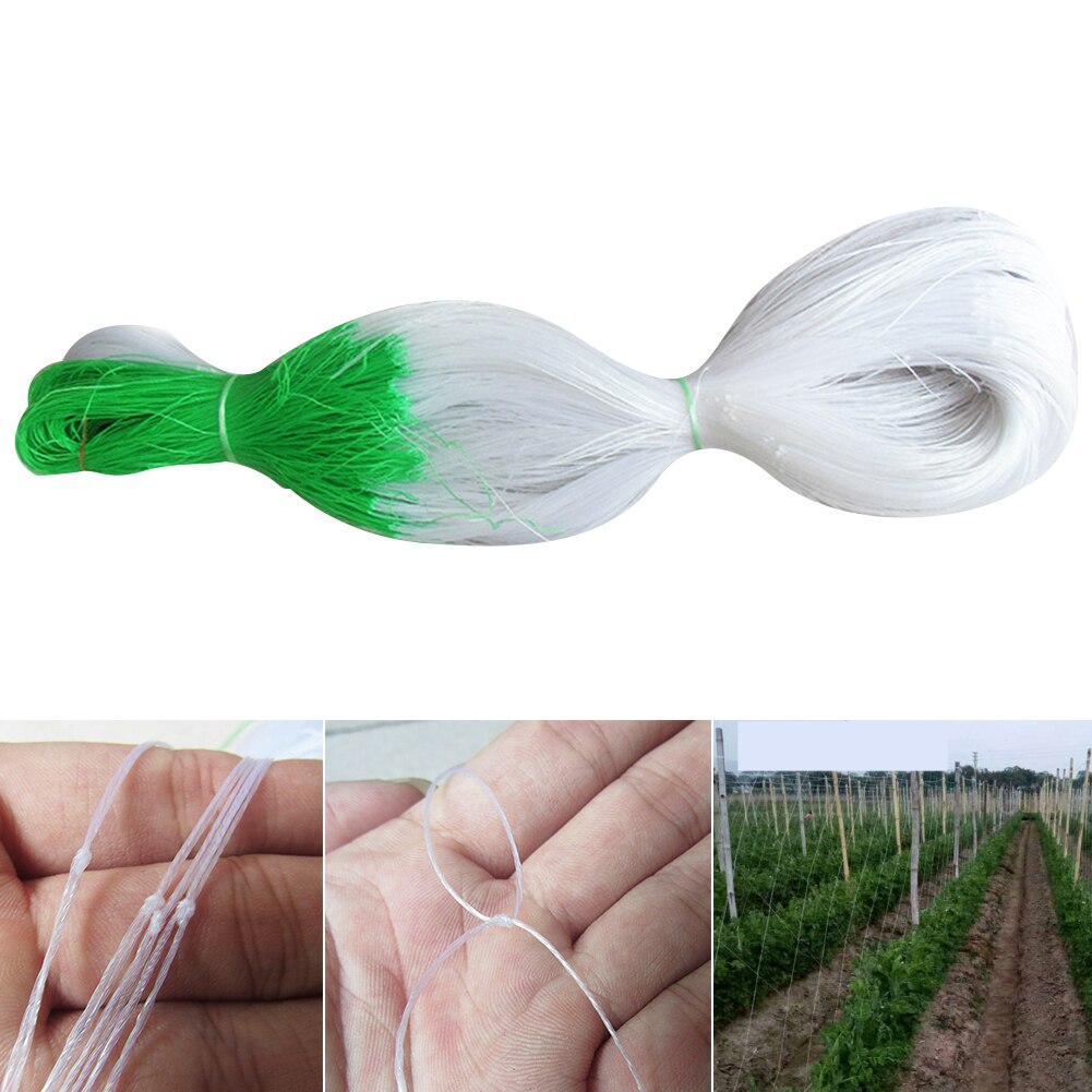 1.8x1.8m Grow Fence Bean Trellis Nylon Anti Pest Plant Strawberry Support Protect Seedling Crops Climbing Frame Garden Netting