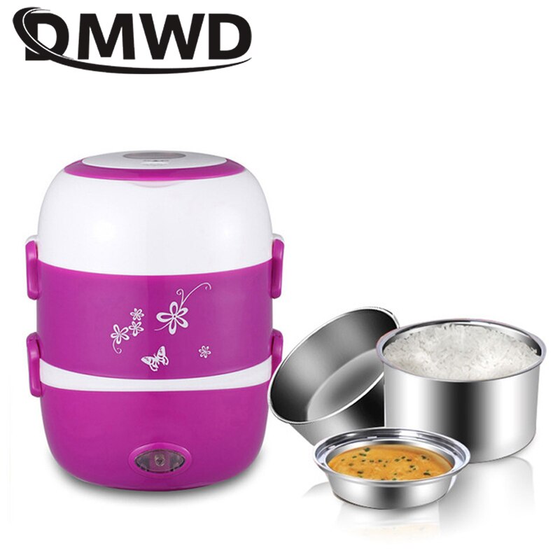 DMWD Electric Rice Cooker 3 Layers Food Heating Lu... – Grandado