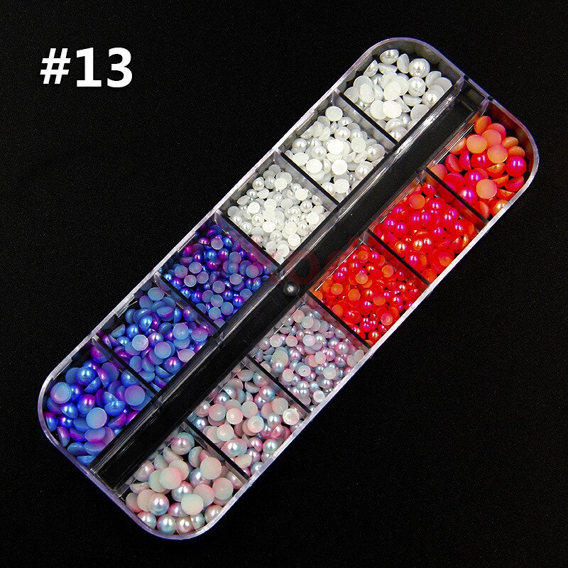 12pcs DIY Sequins Slice Addition for Slimes Supplies Slide Charms Kits Polymer Clear Slimes Accessories Putty Clay Nail Art: 12pcs toys 13