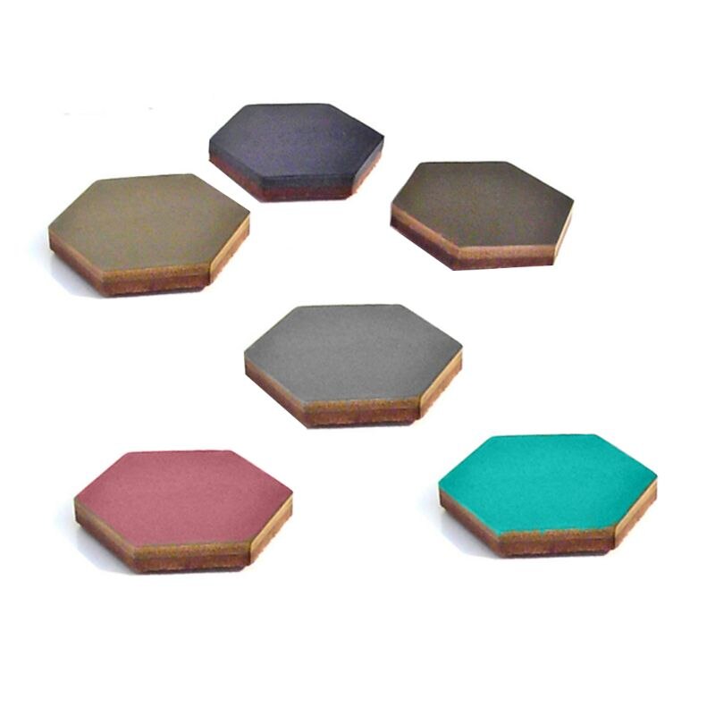 Hexagon DIY Plastic Pavement Concrete Stepping Driveway Paving Stone Path Mold Patio Maker Mould Paver Garden Decor