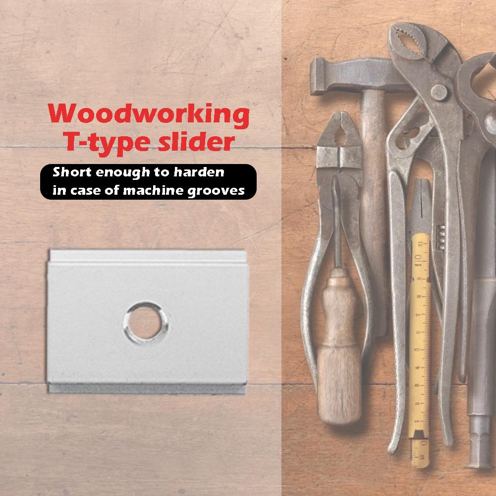 Aluminum Alloy T-tracks Slot Miter Track Saw Jig Fixture for Woodworking Tool Extrusion Connection of T-groove Aluminium