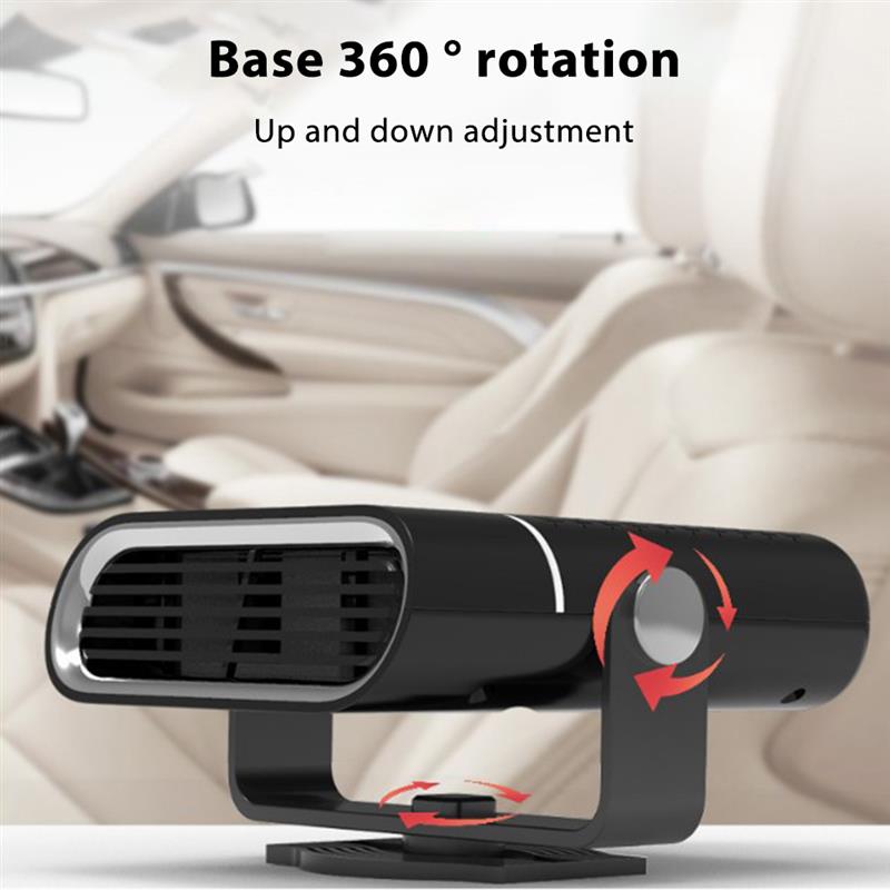 Chauffage universel pour voiture, 12V/24V, accessoires de chauffage intérieur, ventilateur, débrumisateur, pour fenêtre, hiver