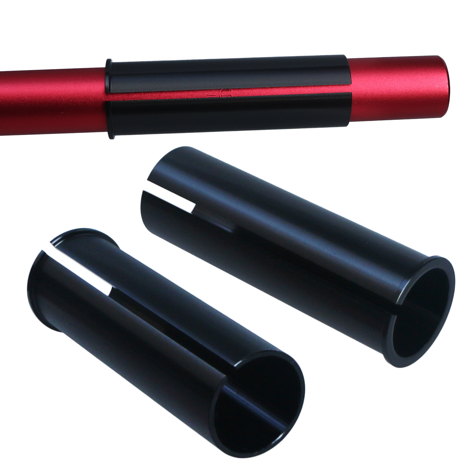 Bicycle Seatpost Sleeve Road Bike Seat Post Shim 22.2/25.4/27.2/28.6/30.0/30.4/30.9/31.6/31.8/33.9/34.9/36 Post Tube Adapter