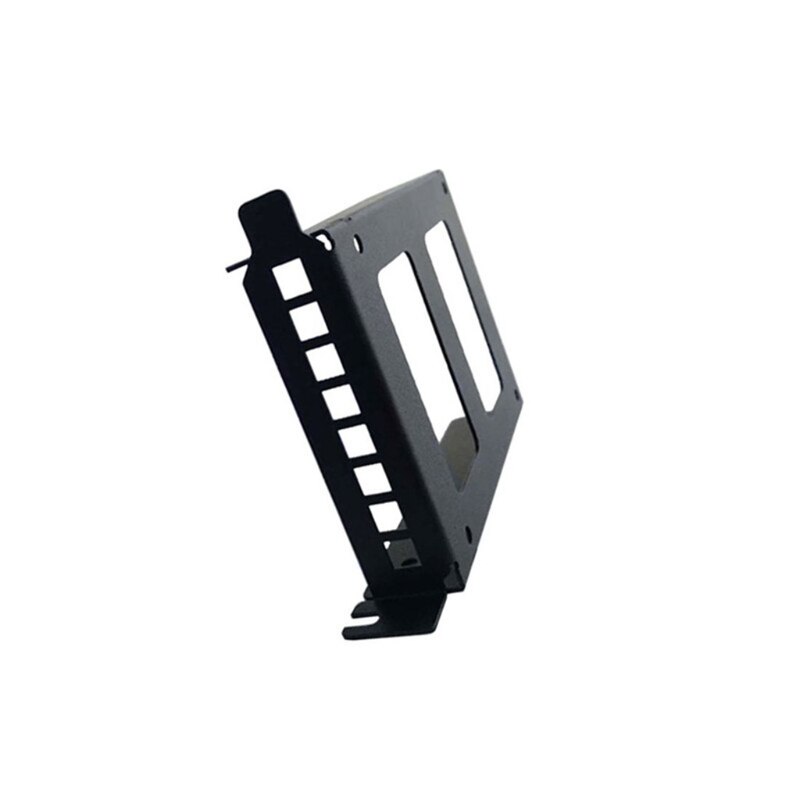 Hard Drive SSD Shelf HDD Hard Disk Drive Bays Holder Metal Mounting Bracket Adapter for Full Height / Half Height Chassis Mount: 02