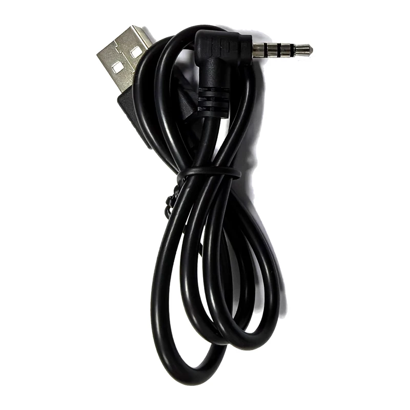 For Vnetphone V6/V4PRO Motorcycle Helmet Intercom Headset Accessories Jack to USB Charging Cable