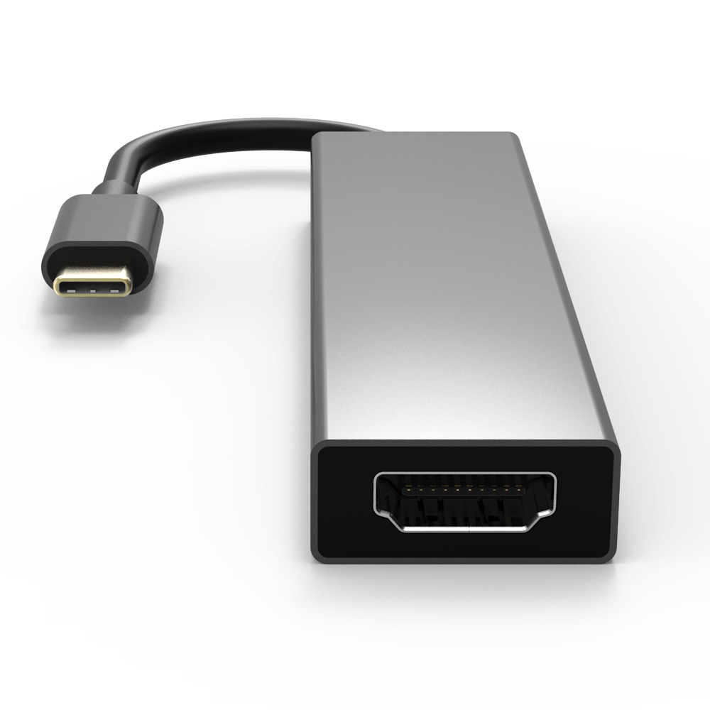 Puerto Thunderbolt 3, USB HUB tipo C a HDMI VGA USB 3,0 + SD TF, convertidor de tarjeta para Apple Mac Samsung S9 Macbook Pro USB C HUB