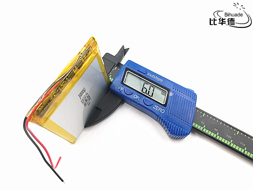 Batterie Lithium-polymère Rechargeable, 3.7V, 2700mAh, 605562, li-ion, pour Mp3 MP4 MP5 GPS, 1 pièce/lot