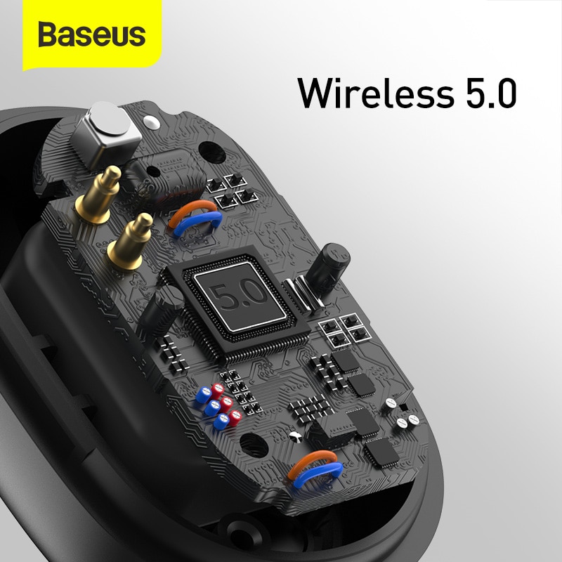 Baseus WM01 Plus TWS casque sans fil stéréo vrai sans fil écouteur Bluetooth 5.0 écouteurs combiné pour iPhone Xiaomi Huawei