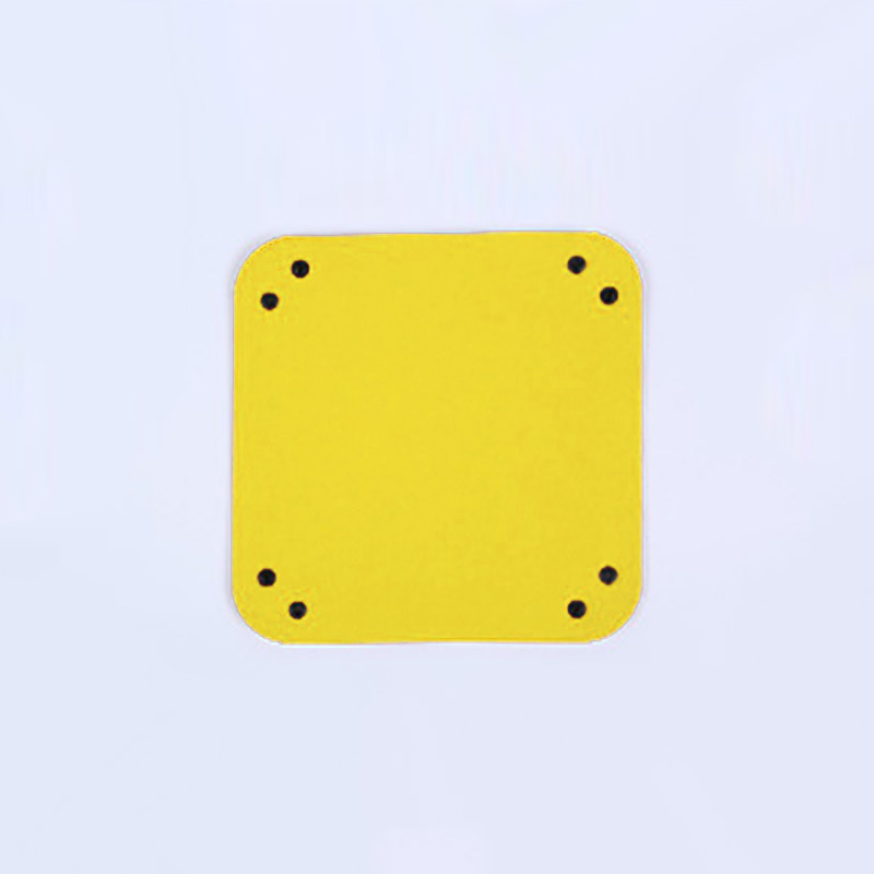 Fabric Felt Desktop Storage Box Home Living Supplies Storage Box Non-Woven Debris Storage Tray Foldable: Yellow