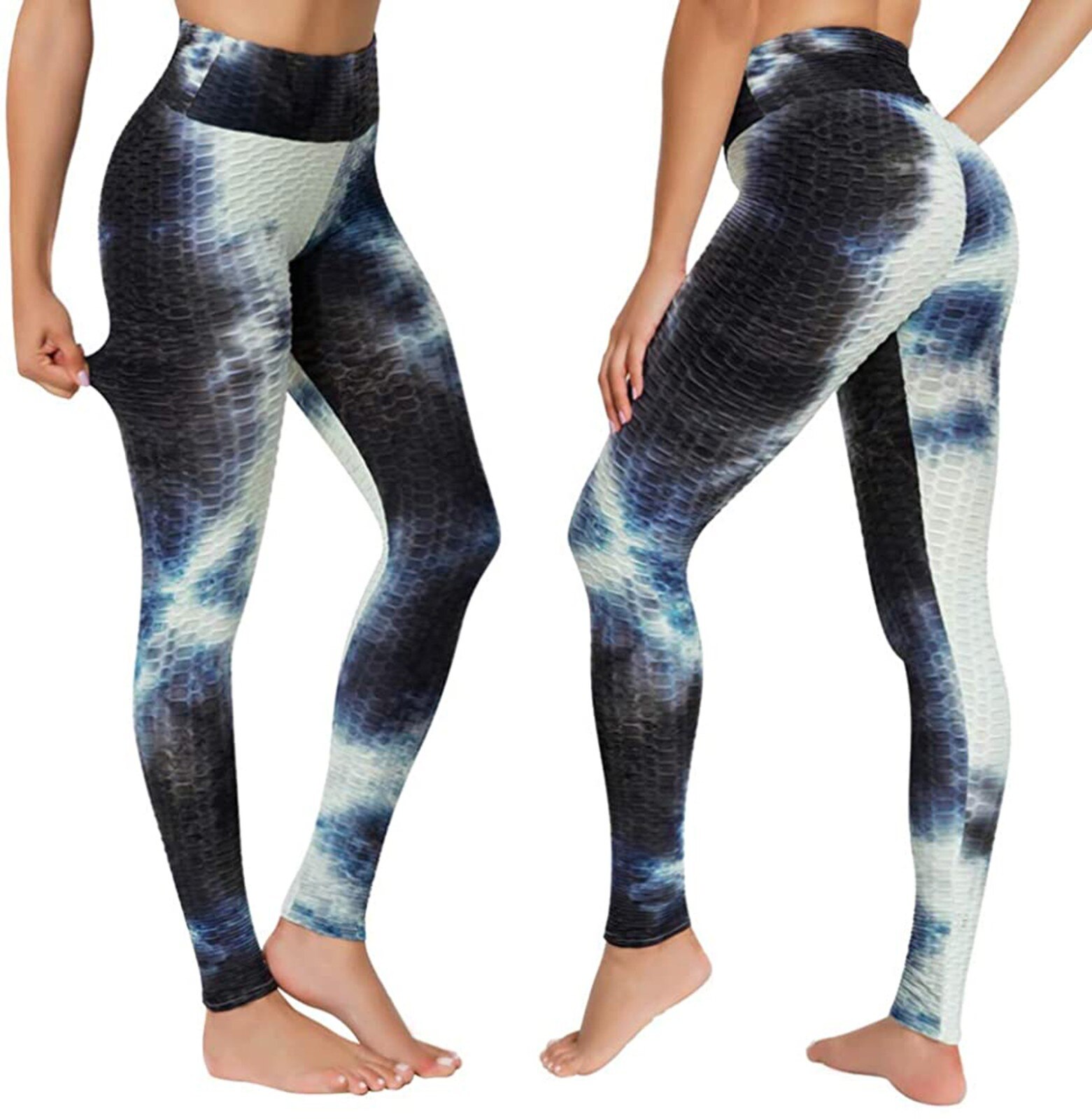 Hoge Taille Yoga Broek Vrouwen Zakken Naadloze Hoge Taille Leggings Tummy Workout Running Sport Leggings Pantaloni Sportivi #4