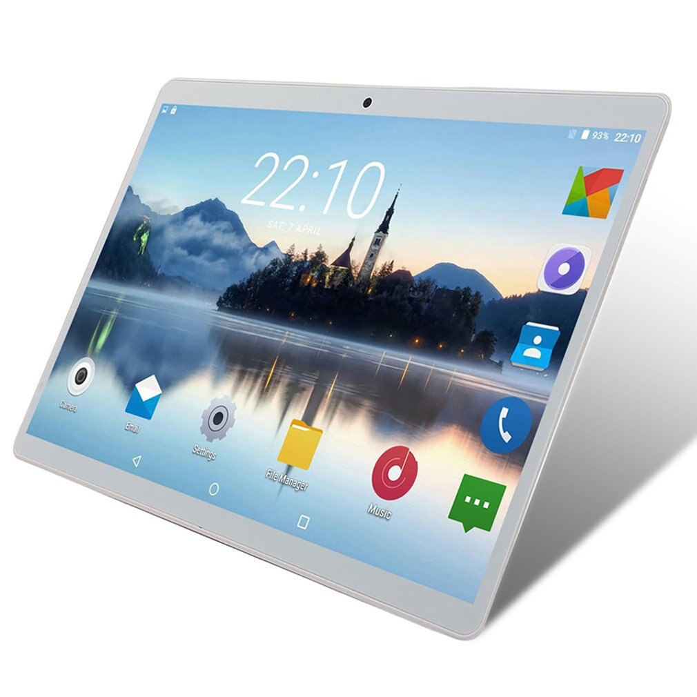 10 Inch Tablet PC 1GB RAM 16GB ROM WiFi Dual SIM Cards 3G Lightweight Dual Camera Quad Core Tablet Computer