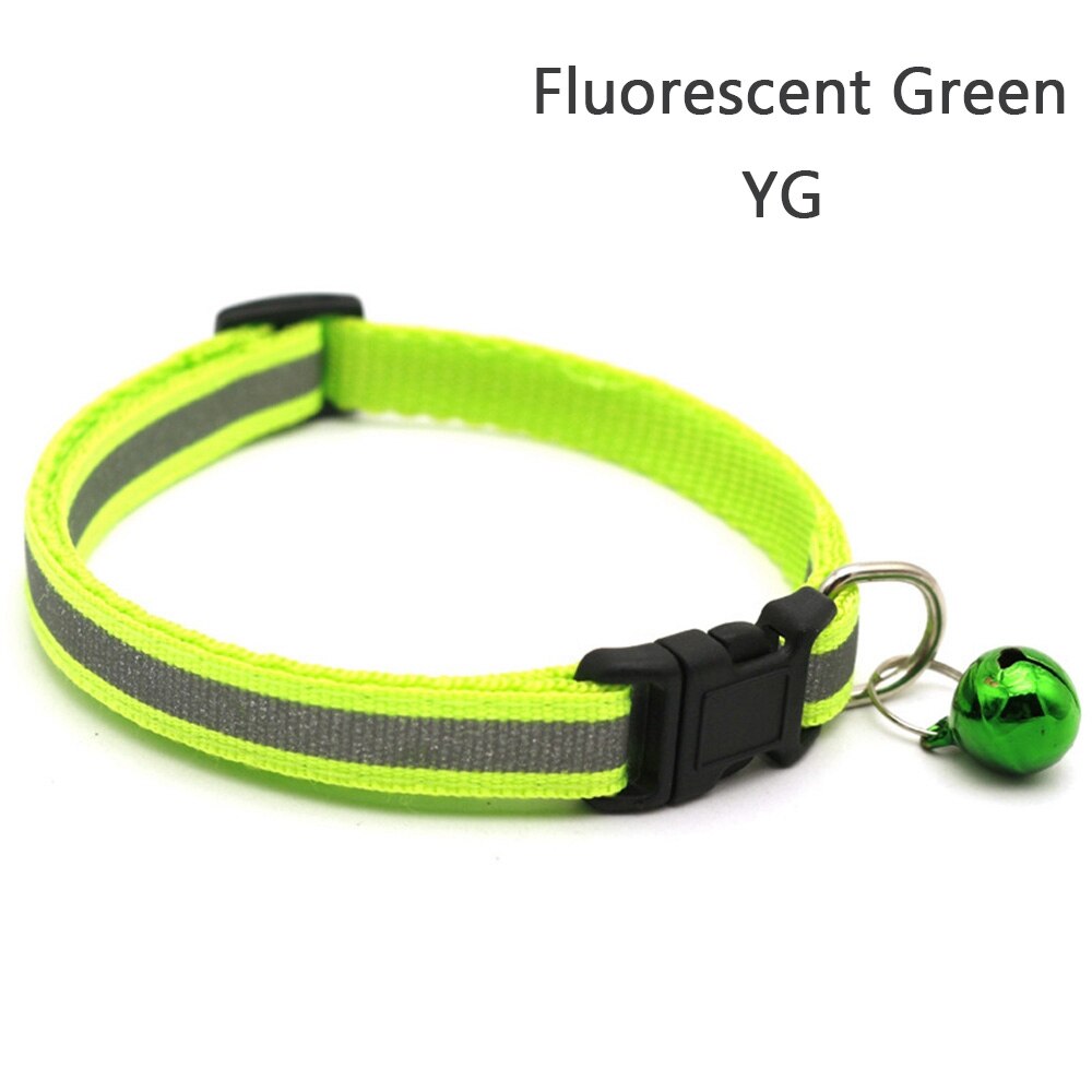 Collier réfléchissant en Nylon clignotant pour chat et chien: 3
