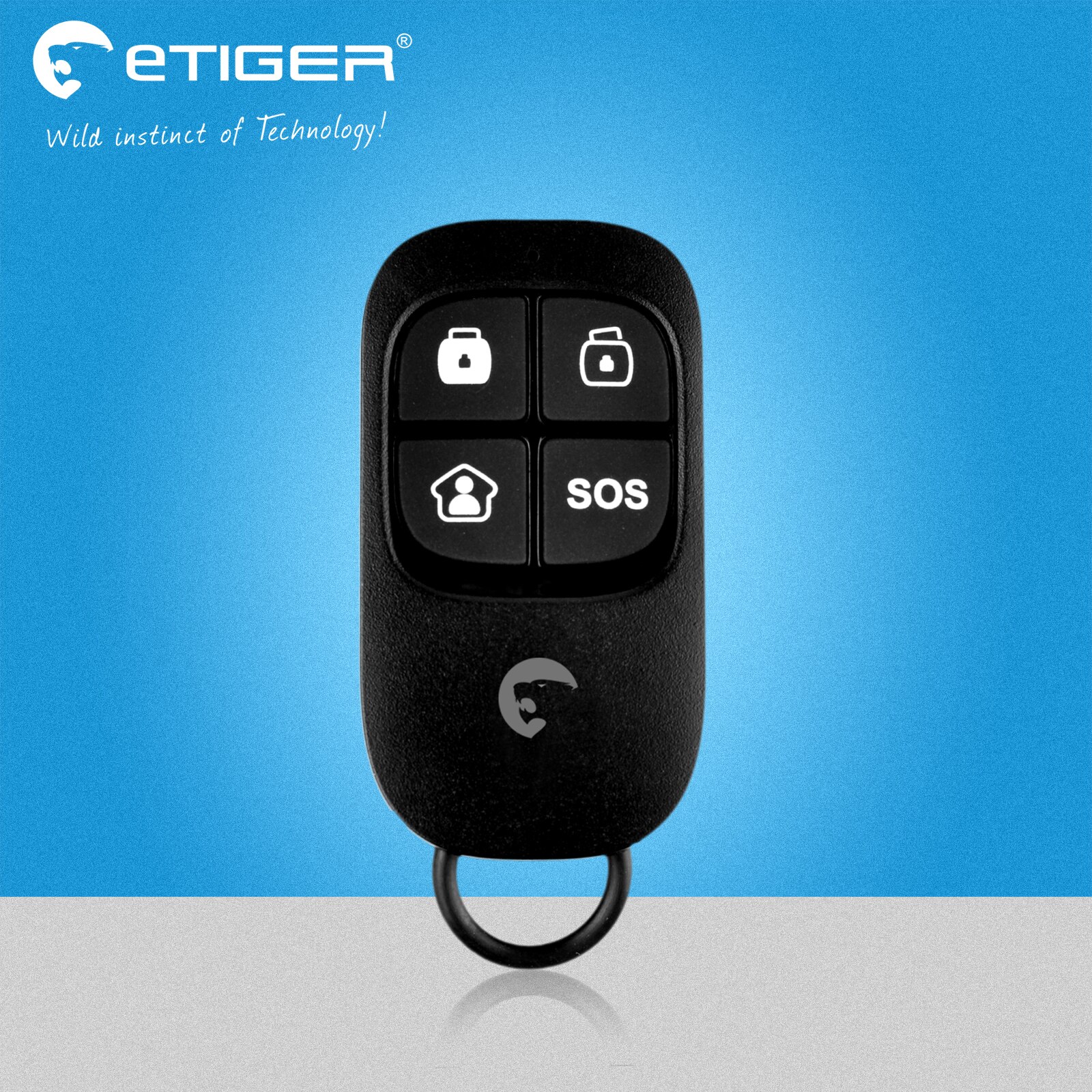 433Mhz Draadloze Afstandsbediening Voor Etiger Alarmsysteem S4 Gsm Alarmsysteem En Chuango Alarm Host