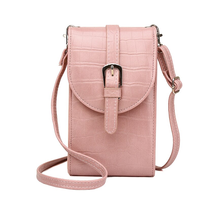 Vrouwen Schoudertas Pu Leather Crossbody Telefoon Tas Portemonnee Kaart Handtassen Messenger Draagbare Kleine Vierkante Tas Voor Meisjes Vrouwelijke