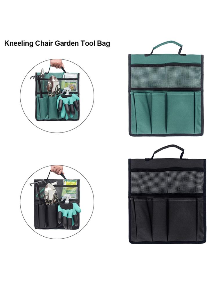 Garden Tool Bag Portable Storage Bag Large Capacity Garden Kneeler Tool Bag Tool Organizer For Indoor Outdoor Garden Tool