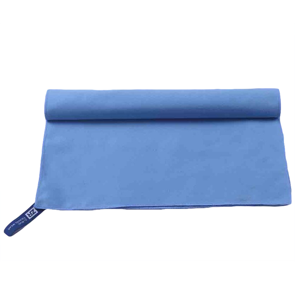 Zipsoft Strand Handdoeken Mannen Vrouwen Microfiber snel droog Compact Backpacken Reizen Badkamer Gym Sport Wandelen Yoga Mat: Sky Blue