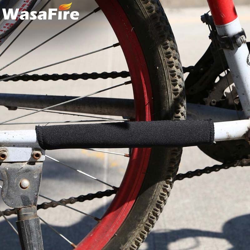 MTB Bike Chain Dust Cover Cycling Waterproof Bicycle Chain Protector Bicycle Guard Cover Frame Black Protector Bike Accessories