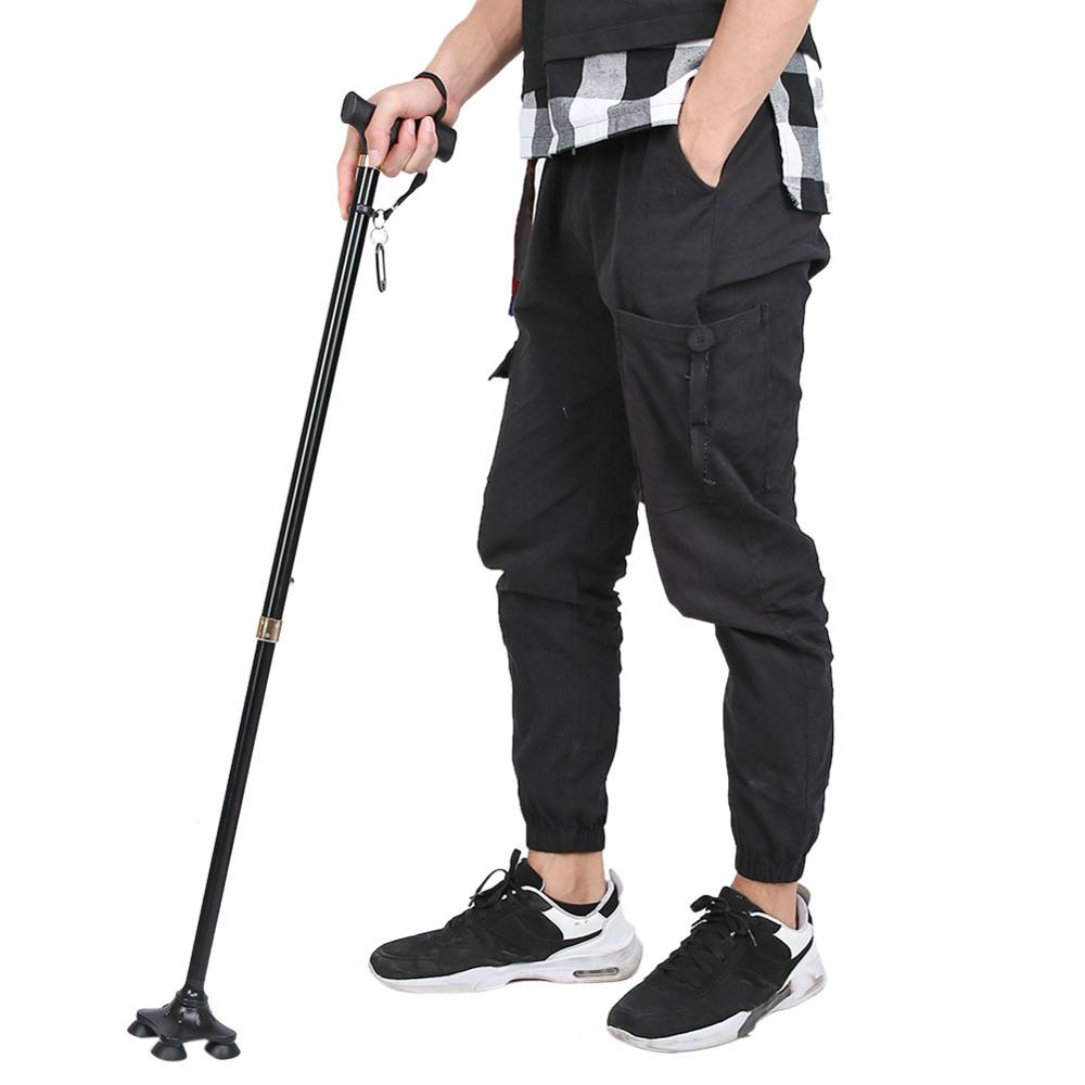 Height Adjustable Aluminum Alloy Cane Crutch with ... – Grandado