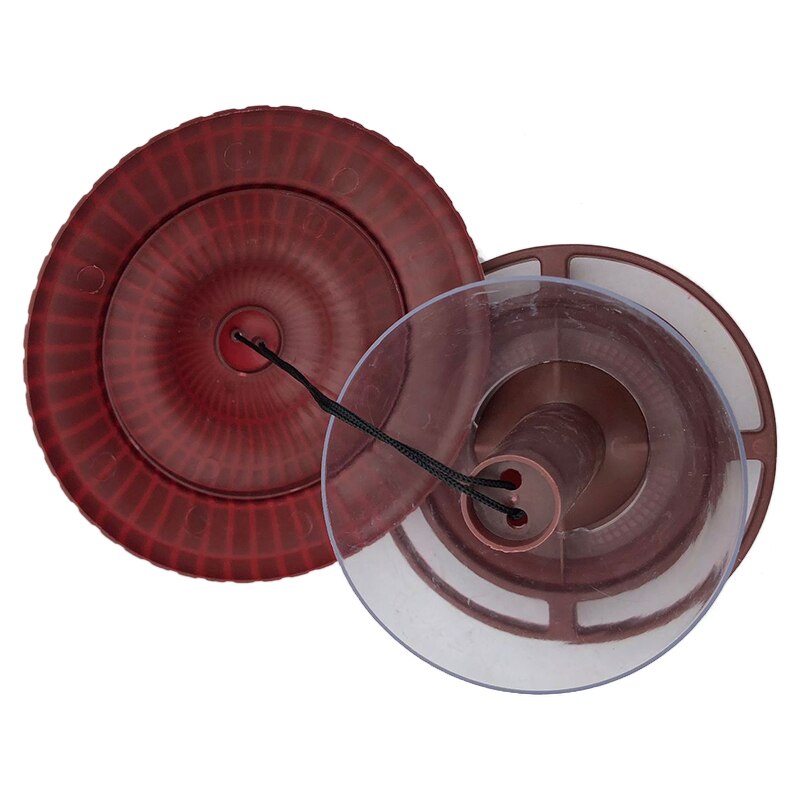 1 Pcs Transparent Bird Feeder Hanging Plastic Wild Bird Seeds Feed Dispenser Pet Bird Food Container Outdoor Indoor Pet Feeding