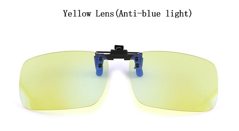 Gafas con Clip de rayos azul Unisex para miopía, lentes de visión nocturna, Juegos de ordenador, gafas de bloqueo de luz azul L3: 1